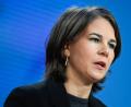 Bild: John Macdougall/AFP POOL/dpa
Außenministerin Annalena Baerbock: Putins Drohung ist ernst zu nehmen.