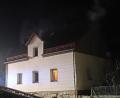 Bild: jma
In diesem Haus in Eschenbach hat es am Dienstagabend gebrannt.