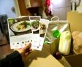 Bild: picture alliance / dpa
HelloFresh Kochbox mit Rezepten für das Kochen zuhause.