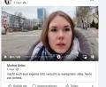 Screenshot: facebook.com/elisabeth.kreis.77
Eine junge Frau streift durch Donezk und kritisiert das "Naziregime in Kiew". Elisabeth Kreis teilt das Video auf ihrer Facebook-Seite inmitten von Aufrufen zu Demonstrationen gegen eine Impfpflicht.