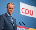 Bild: Oliver Dietze/dpa
CDU-Chef Friedrich Merz spricht sich für weitere Kontakte mit Russland aus.