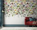 Bild: Marburg/DTI/dpa 
Auch der dezentere Trend mit Pflanzentapeten kann ausdrucksstark und farbenfroh sein.