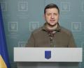 Bild: Uncredited/Pressebüro des ukrainischen Präsidenten via AP/dpa
Der ukrainische Präsident Wolodymyr Selenskyj befindet sich weiterhin in der ukrainischen Hauptstadt Kiew.