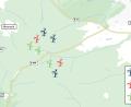 Grafik: Oberpfalz-Medien
Acht Windräder sind nördlich und südlich der B 299 zwischen Erbendorf und Hessenreuth geplant. Die Entfernung jedes Windrads zu Wohngebäuden beträgt mindestens 1000 Meter.