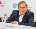 Bild: Andreas Gora/dpa
DFB-Funktionär Rainer Koch steht für die Position eines Vizepräsidenten zur Wahl.