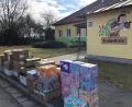 Bild: ak
Kistenweise Sachspenden kamen bei der spontanen Spendenaktion des Kindergartens Krabbelkiste zusammen.