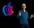 Bild: Apple/dpa
Tim Cook präsentiert Neuheiten aus der Apple-Welt.