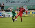 Archivbild: Andreas Brückmann
Keine Chance ließ die DJK Ammerthal (links André Karzmarczyk) dem SV Vatan Spor Aschaffenburg im Hinspiel. Schon zur Pause stand das Endergebnis von 6:0 fest.
