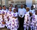 Bild: rgr
Pfarrvikar Dr. Gilbert Mburu Kabiru besucht seine Heimat Kenia.