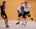 Bild: ham
Sebastian Hausner (weißes Trikot) und die BOL-Herren der HSG Nabburg-Schwarzenfeld kassierten erneut eine Heimpleite.