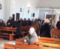 Bild: Stanislaw Kawa/exb
Wie in vielen Kirchen in der Ukraine beten die im Ort verbliebenen Senioren auch in den Klosterkirchen der Franziskaner-Minoriten der Ordensprovinz Krakau um Hilfe und den baldigen Frieden.