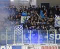 Bild: Gebert
Im ersten Match gegen Erfurt (Bild) haben die Fans der Blue Devils ihre Mannschaft großartig angefeuert. Diese Unterstützung ist auch im dritten Spiel am Dienstag nötig.