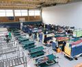 Bild: exb
In der Mehrzweckhalle Eschenbach sind die ersten Geflüchteten aus allen Teilen der Ukraine eingetroffen.