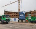 Bild: Hösamer
Der Bau der neuen Betreuungseinrichtung der Barmherzigen Brüder in Schwandorf geht flott voran. Man städtisches Projekt dagegen verharrt in der Warteschleife.
