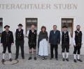 Bild: pop
Die Drischldrescher aus Schmidmühlen wählen einen neuen Vorstand (von links): Markus Mehringer, Gerhard Reheis, Vorsitzender Günter Rudolf, Zweite Vorsitzende Alice Rudolf, Bürgermeister Peter Braun, Gerald Stauber und Axel Heisig.