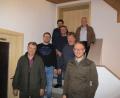 Bild: Jagdgenossenschaft Zinst/exb
Auf Josef Märkl folgt Andreas Österreicher (vorne von links) als neuer Jagdpächter. Mit im Bild sind Jagdvorsteher Andreas Pinzer, sein Stellvertreter Rudi Walter (zweite Reihe von links), Stefan Koschta (Schriftführer), Max Weber (Kassier) und Bürgermeister Günter Kopp (hinten von links).
