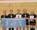Bild: sba
Die U15-Mädels freuen sich über den vierten Platz und der Qualifikation zur Bayerischen Meisterschaft (von links): Nina Pöllinger, Hannah Bär, Franziska Beck, Barbara Scherer, Lotta Franke