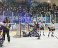 Bild: Tobias Neubert
Dennis Palka bejubelt seinen Treffer zum zwischenzeitlichen 2:0 für die Blue Devils Weiden im dritten Play-off-Spiel gegen die TecArt Black Dragons Erfurt.