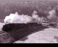 Archivbild: Gottfried Turnwald/Archiv Josef Schmaußer
Der bekannte Eisenbahnfotograf Gottfried Turnwald fing 1961 die herrliche Stimmung beim Café Lauterach ein.