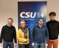 Bild: exb
Das neue Vorstandsgremium der CSU Dreifaltigkeit (von links): Maxim Ziegler, Susanne Herding, Matthias Schöberl und Timo Doleschal.