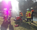 Bild: FFW Neustadt/WN/exb
Die Ausbildung der Maschinisten ging in Neustadt über die Bühne.