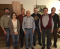 Bild: Andreas Royer
Die neuen und ausscheidenden Vorstandsmitglieder des Imkervereins Jura-Högen mit (von links) Alexander Bock, Andrea Polster, Roland Göhring, Karlheinz Haas, Bernd Fischer, Helmut Pesel und Günther Gottsmann.