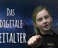 Bild: Egid Spies
Fiona erklärt den Zuschauern, dass sie anhand der folgenden Szenen überprüfen könnten, ob sie schon im digitalen Zeitalter angekommen sind - ein Szenenbild aus dem prämierten Film der AG Video Rieden.