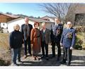 Bild: ga
Vertreter der Pfarrgemeinde, des GOV und und der FFW Unterauerbach gratulierten Bruno Pusch.