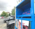 Symbolbild: spi
Zwei Personen haben in Cham versucht, Kleidung aus einem Container zu klauen.