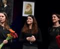 Bild: Stephan Huber
Die drei Trägerinnen des Amberger Kulturförderpreises 2022 (von links): Paulina Strebel, Jule Rudrof und Flora Lottner.
