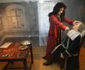 Archivbild: Harald Mohr
Doktor Eisenbarth bei seinem legendären Starstich. Die Szene ist im Doktor Eisenbarth- und Stadtmuseum Oberviechtach mit zwei lebensgroßen Figuren nachgestellt.