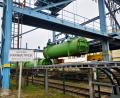 Bild: Thomas Dobler
Von den Waggons des Güterzugs werden im Schwandorfer Kraftwerk die grünen Müllcontainer abgehoben und geleert. Doch das System wird immer wieder gestört, weil die Bahn Züge ausfallen lässt.