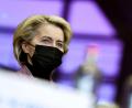 Bild: Kenzo Tribouillard/Pool AFP/AP/dpa
Eine gefährliche Reise: Ursula von der Leyen, Präsidentin der EU-Kommission, ist unterwegs nach Kiew.