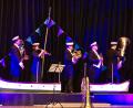 Bild: njn
Harmonic Brass auf ihrem Donaudampfschiff.