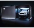 Bild: NIO/dpa
Mini-Garage oder Pop-up-Werkstatt? Nein, an solchen Stationen will Nio nicht den Akku von E-Autos aufladen, sondern in Minutenschnelle gleich austauschen.