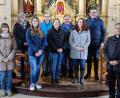 Bild: Pfarrgemeinde Premenreuth/exb
Neuer Pfarrgemeinderat (von links): Melanie Adam (Schriftführerin), Kerstin Schieder (Sprecherin), Nadja Budnik, Christian Konz, Anita Kick (stellv. Sprecherin), Klaus Ernstberger, Claudia Hösl, Marcus Bihler zusammen mit Pater Dr. James Mudakodil.