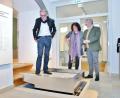 Bild: Thomas Dobler
Um die Räumlichkeiten des Museums auch für Menschen mit Handicap problemlos zu erschließen, wurden Hublifte (Bild), Aufzüge, Rampen und eine barrierefreie Toilette eingebaut.