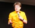 Bild: stg
Kabarettist Nils Heinrich begeistert auf der Futura-Bühne in Windischeschenbach