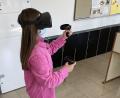 Bild: jzk
Faszinierend war für die Achtklässler der Blick durch die VR-Brille.
