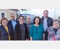 Bild: khg
Der neue Vorstand des BLLV-Kreisverbands Vilseck mit den Verbandsvertretern (von links): Bezirkspersonalratsvorsitzende Elisabeth Graßler, BLLV-Bezirksvorsitzender Manuel Sennert, Isabella Geiger, Karl Heinz Grollmisch, Vorsitzende Edith Ruppert-Groher, Peter Großmann und Anna Metz.