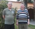 Bild: pi
Ein agiler Siebziger: Josef Spandl (rechts)