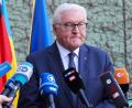 Archivbild: Jens Büttner
Bundespräsident Frank-Walter Steinmeier berichtet am Mittwoch in der deutschen Botschaft in Warschau von der Absage seiner Reise nach Kiew durch die ukrainische Regierung..