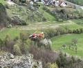 Bild: Bergwacht Frankenjura
In der Osterwoche wurde die Bergwacht zu elf Einsätzen im Nürnberger Land gerufen. Auch die Bergwacht Sulzbach-Rosenberg und der Rettungshubschrauber Christoph 27 (Bild) waren involviert. Aus der Luft wurde die Unfallstelle lokalisiert. Eine Frau war in steilem Gelände bei Happurg gestürzt.