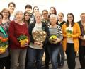 Bild: Ludwig Dirscherl
Die Gewinnerinnen des Osterschießens in Pertolzhofen mit Gaudamenleiterin Nicole Schmidt (links).
