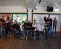 Bild: fla
Die Band "Cabaloo" umrahmte den ersten Osterbrunch des VFV mit ihrer leicht rockigen, jazzig angehauchten Musik.