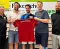 Bild: otr
Abteilungsleiter Michael Grünwald, Matthias Hüttner, Jan Hautmann, Michael Wehner und Sportwart Daniel Wutz (von links.) freuen sich schon auf die neue Kegelsaison.