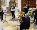 Bild: do
Die Ukraine im Herzen – unter diesem Motto gab Kyiv-Brass in der Klosterkirche Speinshart ein Konzert für den Frieden.