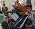 Bild: Hoffmann/exb
Marie Hoffmann, Theo Nirsberger und Richard Hladik spielten im "Schaffnerlos".
