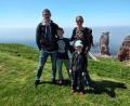 Bild: privat/exb
Gemeinsam Zeit im Freien oder einen Urlaub zu verbringen, wie hier auf Helgoland, ist für Familie Hochstetter das wichtigste.