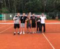 Bild: exb
Die Aufsteiger-Mannschaft (von links): Robin Stork, Karsten Herold, Patrick Gebhart, Philipp Schöttner, Bastian Lumpp, Christian Arz